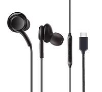 Galaxy Z Flip 7 FE/Z Flip 5/Z Flip 6 Earphones, Galaxy Z Flip 4/Z Flip 3 Type C Earbuds Wired Digital HiFi Stereo in-Ear Bass Earbud USB C Headphones For Samsung Galaxy Z flip 3 4 5 6 7 (BLACK)