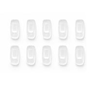 GALAXYLENSE 2345610 Square Nose Pads Compatible With Oakley Latch Key Chrystl Coldfuse Cartridge Spindle Diecutter Lugplate