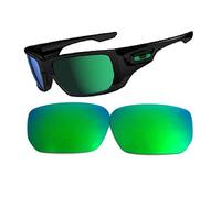 GALAXYLENSE Men's Replacement Lenses For Oakley Style Switch Sunglasses Green Polarized