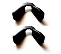 GALAXYLENSE Replacement Nose Pads Kits For Oakley Jawbreaker And Asian Fit Sunglasses Black 2 Packs