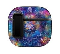 Galaxys Mandalas Gradient Slim Compatible with Airpods 4 Case Protective Hard Cover Skin