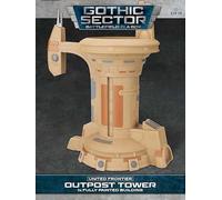 Gale Force Nine Battlefield In A Box - Gothic Sector: United Frontier Outpost Tower (X1)