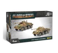 Gale Force Nine Clash Of Steel: German Puma Scout Troop (X4 Plastic)