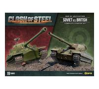 Gale Force Nine Clash of Steel: War of Unification: Soviet vs British - Model Kit for Tabletop Gaming - 1:100 Scale - Adult
