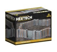 Gale Force Nine Battlefield In A Box Hextech: Trinity City - Fortress Walls (X24, Grey)