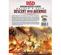 Gale force Nine LLC 73712 Dungeons & Dragons-Baldurs Gate Descent Into Avernus DM Screen, Multi-Colour