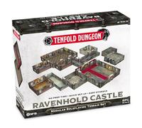 Gale Force Nine - Tenfold Dungeon: Ravenhold Castle - Fantasy Gaming Accessory - 1"x1" Grid - Ages 15+