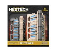 Gale Force Nine Trinity City - Tri-Tower (miniature-table-games, game, Resin, Plastic, Adult, 144+ years)