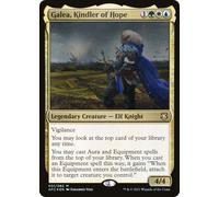 Galea, Kindler of Hope (Etched Foil Display Commander) | Adventures in the Forgotten Realms Commander