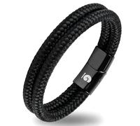 Galeara Noa Sailing Rope Bracelet Braided Nautical with Magnetic Clasp Rope Bracelets Maritime Surfer Bracelet, Fabric,