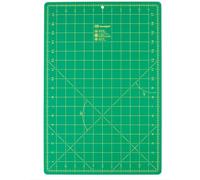 Galedi Pins Cutting Mat - 45x30cm Green Plastic with Cm/Inch Scale