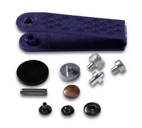 Galedi Pins Non-Sew Press Fastener - 12mm Antique Copper Brass