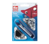 Galedi Pins Non-Sew Press Fastener - 12mm Silver-Coloured Anorak