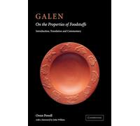 Galen: On the Properties of Foodstuffs