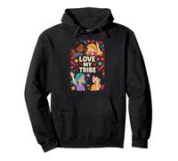 Galentines Crew Love My Tribe Cute Womens Best Friend Pullover Hoodie