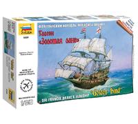 Galeon Golden Hind Sir Francis Drake Pirate Flagship 1:350 Model Kit