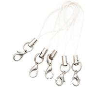 Galepromot 20Pcs Mobile Phone Rope, Strap Charm Lariat Lanyard with Lobster Clasp Cords for Cellphone/USB Drive/Keychain/DIY Jewelry Accessories, 1, Rope, No Gemstone