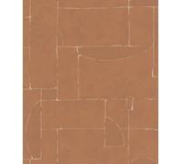 Galerie 34605 Terra Stone Effect Red Eco Clay Wallpaper