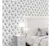 Galerie Abby Rose 4 Black Toile Smooth Wallpaper