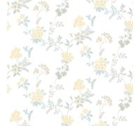 Galerie Abby Rose 4 Fern Floral Wallpaper Galerie Wallcoverings Yellow 10050mm x 530mm