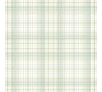 Galerie Abby Rose 4 Green Lime Check Plaid Smooth A4 Wallpaper Sample