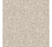 Galerie Abby Rose 4 Grey Black Beige Ornamental Paisley Smooth A4 Wallpaper Sample