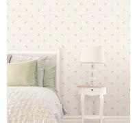 Galerie Abby Rose 4 Light Grey Black Laurel Spot Smooth Wallpaper