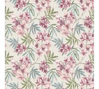 Galerie Abby Rose 4 Linen Floral Wallpaper Galerie Wallcoverings Pink 10050mm x 530mm