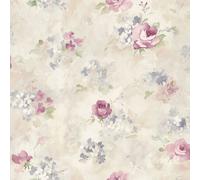 Galerie Abby Rose 4 Morning Dew Wallpaper Galerie Wallcoverings Beige 10050mm x 530mm
