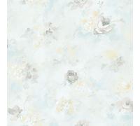Galerie Abby Rose 4 Morning Dew Wallpaper Galerie Wallcoverings Light Blue 10050mm x 530mm