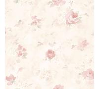 Galerie Abby Rose 4 Soft Pink Green Cream Morning Dew Smooth A4 Wallpaper Sample
