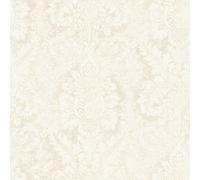 Galerie Abby Rose 4 Taupe Valentine Damask Smooth A4 Wallpaper Sample