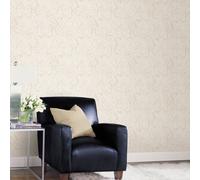 Galerie Abby Rose 4 Taupe Valentine Damask Smooth Wallpaper