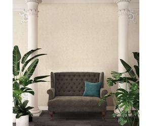 Galerie Absolutely Chic Cream Metallic White Distressed Geometric Texture Smooth Wallpaper
