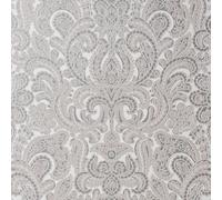 Galerie Adonea Ares Stone Grey Metallic Damask 3D Embossed A4 Wallpaper Sample