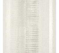Galerie Adonea Hermes Antique White Metallic Stripe Smooth A4 Wallpaper Sample