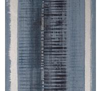 Galerie Adonea Hermes Midnight Blue Metallic Stripe Smooth A4 Wallpaper Sample