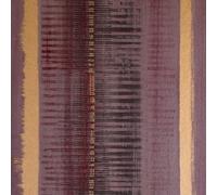 Galerie Adonea Hermes Ruby Red Metallic Stripe Smooth A4 Wallpaper Sample