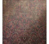 Galerie Adonea Ruby Red Aphrodite Damask Glass Beads 3D Embossed A4 Wallpaper Sample
