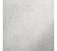 Galerie Adonea Snow Silver Aphrodite Damask Glass Beads 3D Embossed A4 Wallpaper Sample