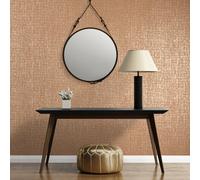 Galerie Adonea Zeus Burly Wood Metallic Geometric 3D Embossed Wallpaper Roll