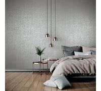 Galerie Adonea Zeus Slate Grey Metallic Geometric 3D Embossed Wallpaper Roll