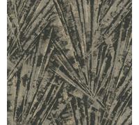 Galerie Air Collection Gold Metallic Fan Palm Textured Wallpaper Roll