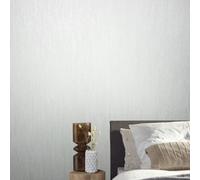 Galerie Air Collection Silver Slub Effect Textured Wallpaper Roll