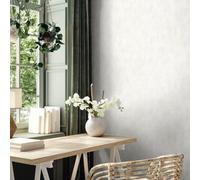 Galerie Air Collection White Industrial Effect Textured Wallpaper Roll