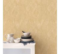 Galerie Ambiance Ochre Gold Harlequin Texture Embossed Wallpaper