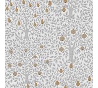 Galerie Apelviken Apples and Pears Wallpaper Galerie Wallcoverings Grey 10050mm x 530mm