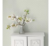 Galerie Apelviken Green Gold Small Trellis Smooth Wallpaper