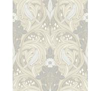 Galerie Arts And Crafts Cream Patterned A4 Wallpaper Sample