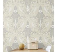 Galerie Arts And Crafts Cream Patterned Wallpaper